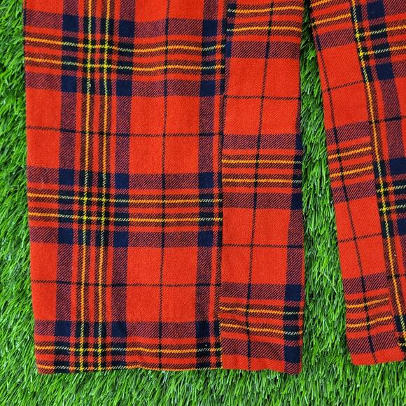 Vintage Brooks-Brothers Pants Women 00/0 24x27 Buffalo-Plaid - Picture 5 of 16